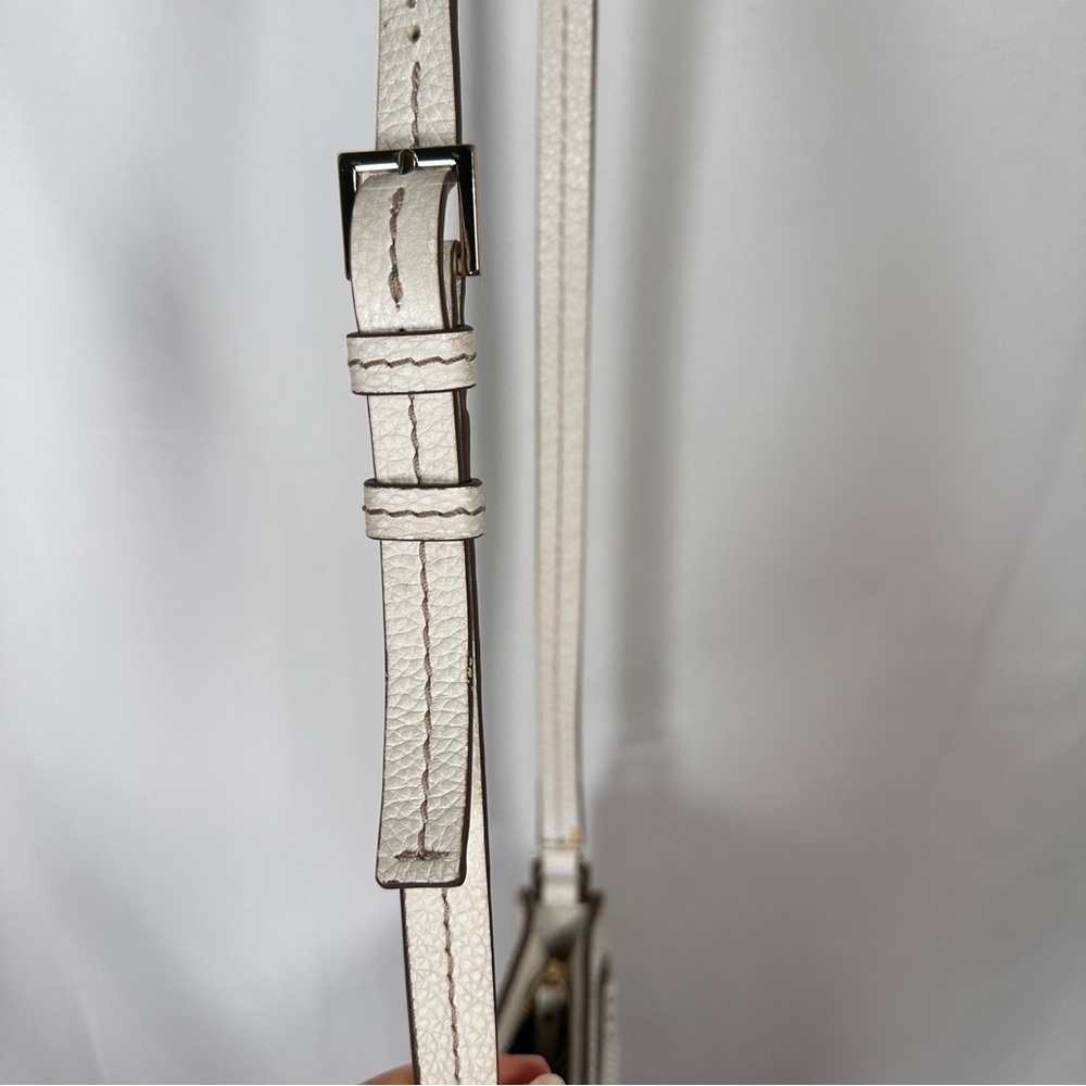 kate spade crossbody leather slim curved design one size white - Picture 6 of 14